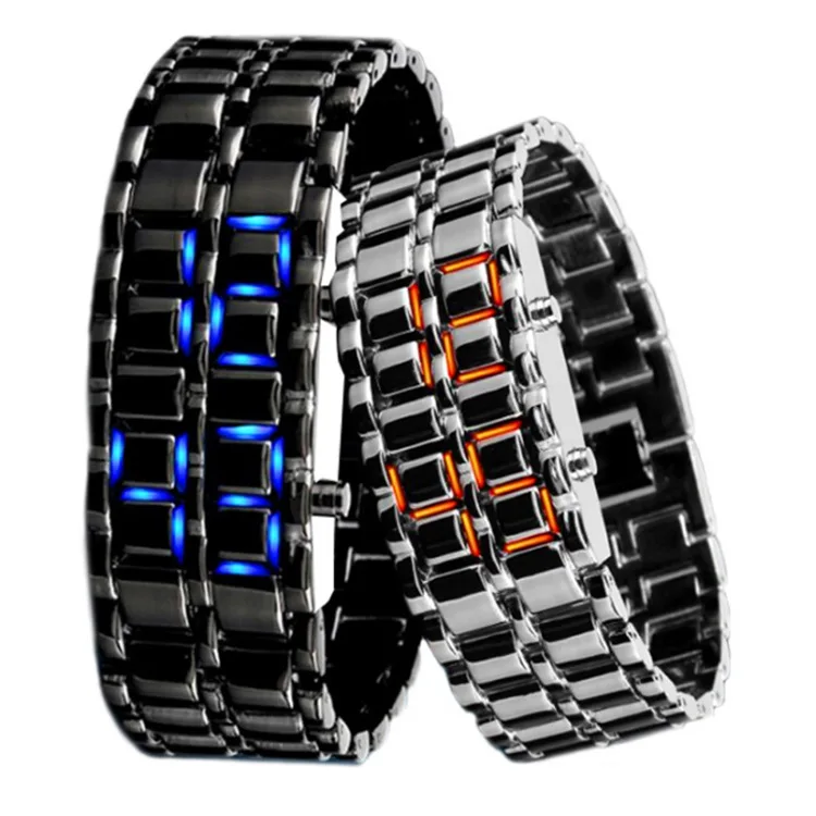 Lava Black Rose Gold Couple Luminous Watch Luminous Lava Metal Red Blue LED Wrist Watch Sport Electronic Watch Reloj, 4 colors can be mxied
Lava Black Rose Gold Couple Luminous Watch Luminous Lava Metal Red Blue LED Wrist Watch Sport Electronic Watch Reloj, 4 colors can be mxied