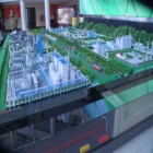 Request color and customized architectural ABS miniature resin plastic Materials making building model house
