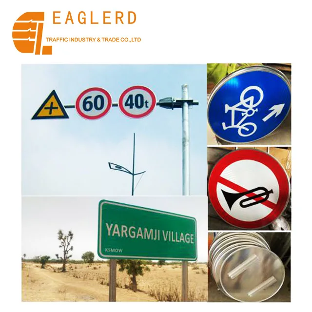 aluminum plate safety road signs