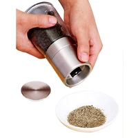 Wholesale Stainless Steel Glass Pepper Mill Salt Grinder, Stainless Steel Pepper or Salt Mill
Wholesale Stainless Steel Glass Pepper Mill Salt Grinder, Stainless Steel Pepper or Salt Mill