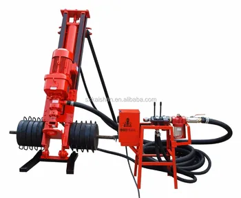 20m Down the hole man portable drilling rig/mobile drilling rig KQD120/down the hole hammer drill ri