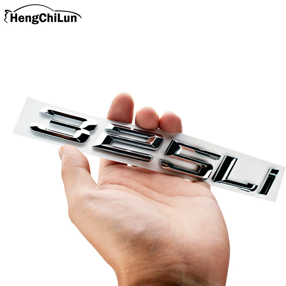 3D Car Sticker Emblem Logo 325li For BMW X1 X3 X5 X6 M2 E36 E39 E46 E53 00