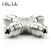 Hikelok SS Female Crosses 1/16 in to 1 inch NPT Thread Brass Alloy OEM Pipe Fittings Forged Swagelok
