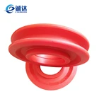 Round Belt Rope Pulley Wheels For Conveyor Systems