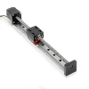 wholesale 250mm travel 30mm width trapezoidal miniature ball screw linear guide with 5v dc motor