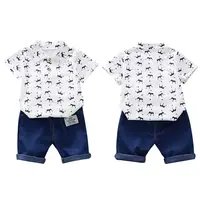 Summer Baby Boy Adorable Floral Print Short Sleeve Shirt Blouse Shorts Casual Outfits Clothes Summer Set Kids Clothes
Summer Baby Boy Adorable Floral Print Short Sleeve Shirt Blouse Shorts Casual Outfits Clothes Summer Set Kids Clothes