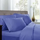 wholesale Fashion 4Pcs 100% washed Cotton Bedding Sets Bed Comforter Set For Wedding Hotel Home