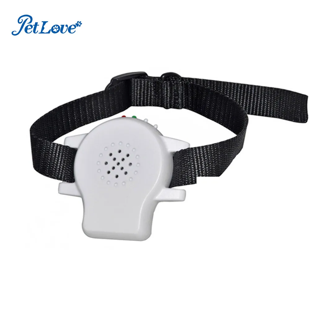 Amazon Hot Selling Customized Audio and Ultrasonic Battery Neck Collar for Dogs
