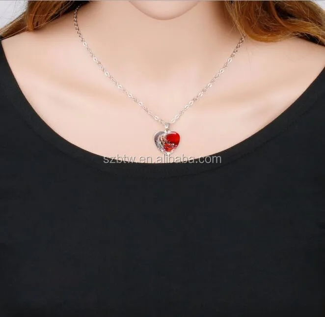 santa claus necklace snowman elk christmas tree christmas gift