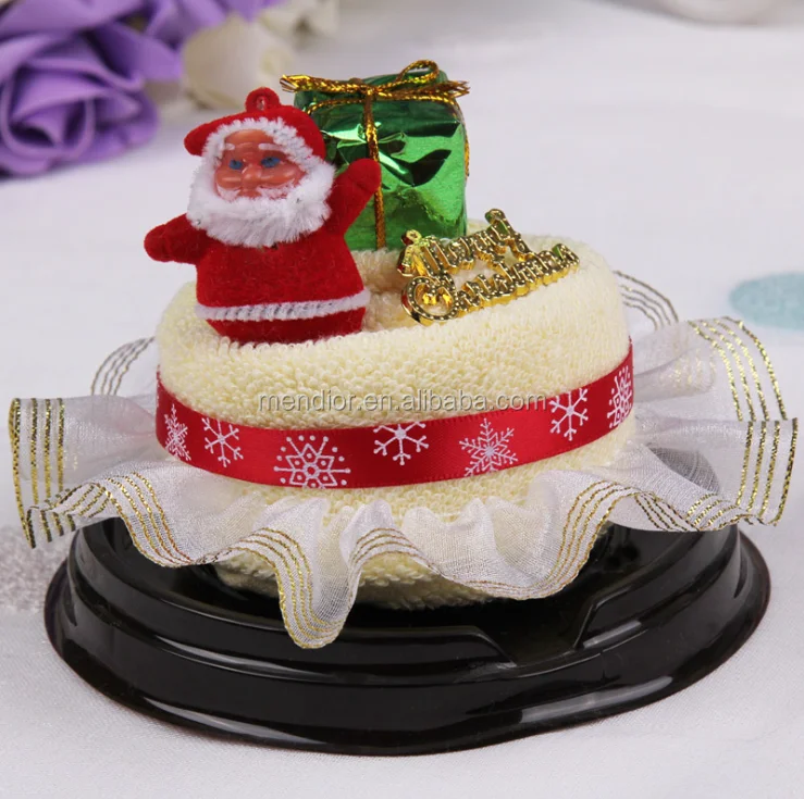 menior christmas gift basket towel santa cake designs with santa