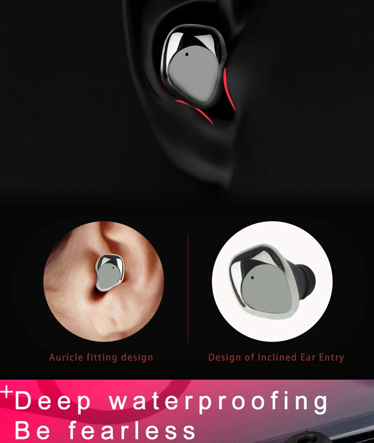 X26 earphone Mini TWS In Ear BT Earphone wireless Headphone hifi Twins True Wireless Earbuds - ANKUX.COM