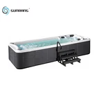 Newest design Balboa system swim spa jet endless pool
