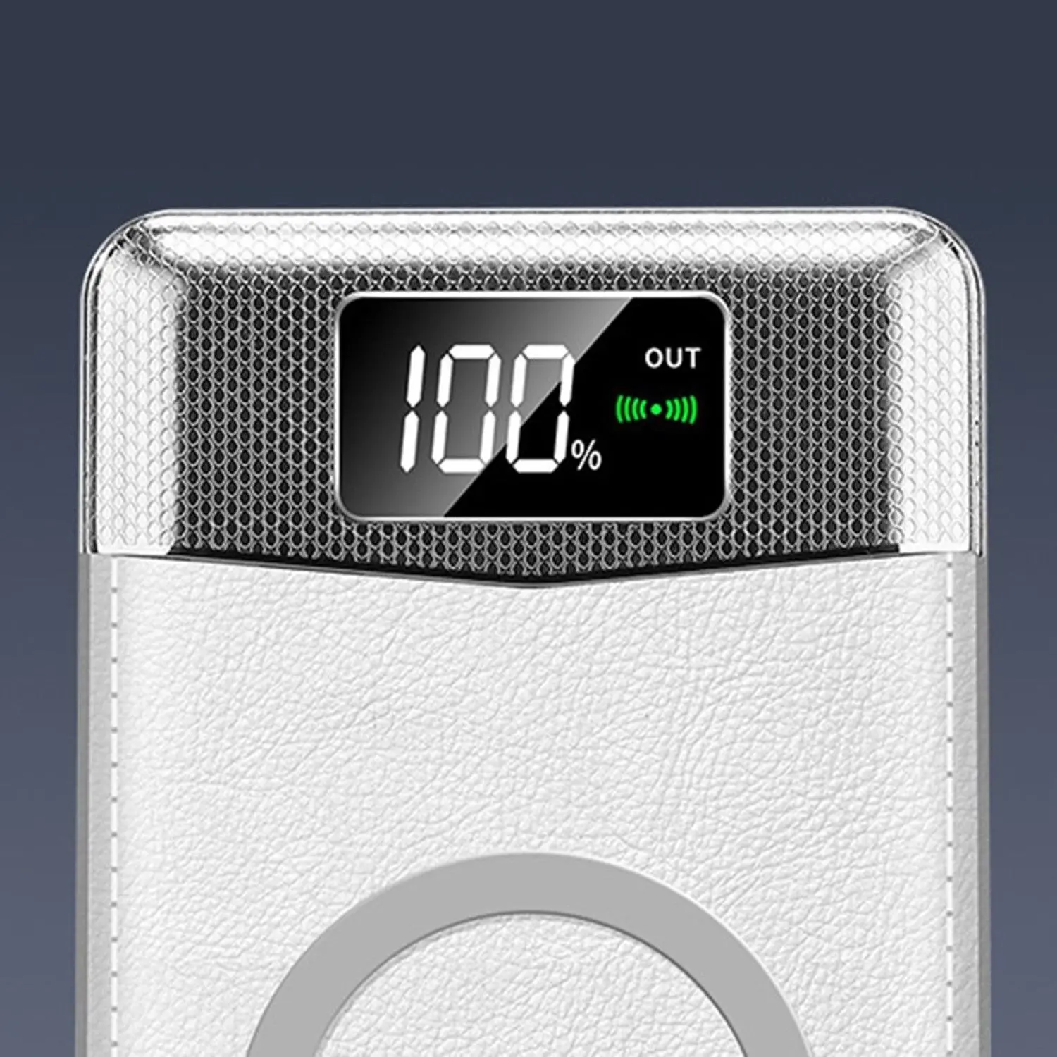 Power Bank 10000mAh Qi Wireless Charging 2 USB LED Wireless Power Bank Portable Battery Charger Hot Sell in USA - ANKUX.COM