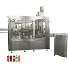 Flavored Sparkling Water Bottling Plant / Carbonated Beverage Filling Production Line