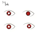 New arrival factory price sharingan crazy lens halloween contact lenses