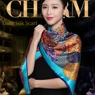 100% Silk Hangzhou silk scarves big heavy Satin silk fashion scarf shawl long Scarf