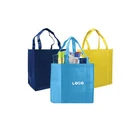 Non-Woven shopping Bag Logo Insulated Big Grocery Tote Bags
