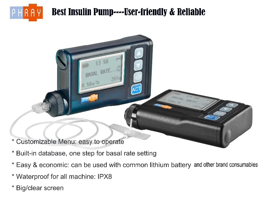 Continous Subcutaneous Insulin Infusion Insulin Pump For Diabetics