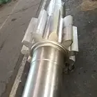 Cnc Lathe Machining Rotary Kiln Double-helical Customized Steel Machined Pinion Forging Thread Shaft