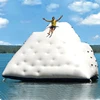 2019 Hot sale lake toys pvc inflatable iceberg ocean aquatic inflatables Climbing iceberg float water toy