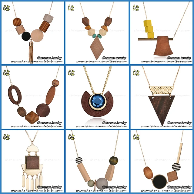 wooden necklace