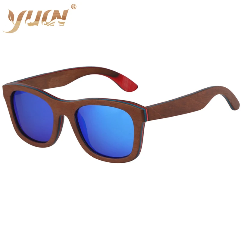 New arrival brown skateboard sunglasses classic wooden frame shades custom logo sun glasses eyewear, Custom colors
New arrival brown skateboard sunglasses classic wooden frame shades custom logo sun glasses eyewear, Custom colors