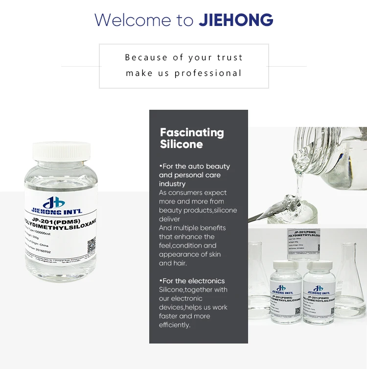 Dimethicone 200 실리콘 유체 100cs 350cs 500cs 1000cs dimethicone 화장품 학년 ...
