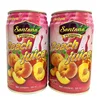 325ml High quality organic peach fruit flavor beverage in tin can