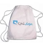 Backpack nonwoven material logo customized bag drawstring