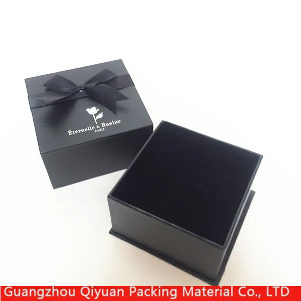 cardboard jewellery bracelet gift package box with ribbon
