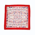 women various color printed pattern autumn style polyester shawl scarf