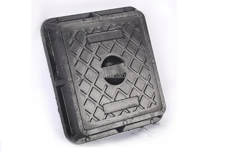Square 300*300 DMC fiberglass plastic manhole cover with great price
