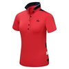 Beautiful and fashionable golf womens polo t shirts for ladies sportswear