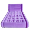 customized double flocked mattress PVC inflatable air bed