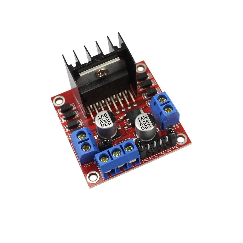 h bridge dc stepper motor drive controller board module l298n