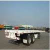 Sino cheap container semi trailer flatbed trucks