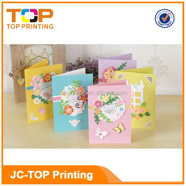 promotional gifts wholesale paper cut airplane 3d pop up card