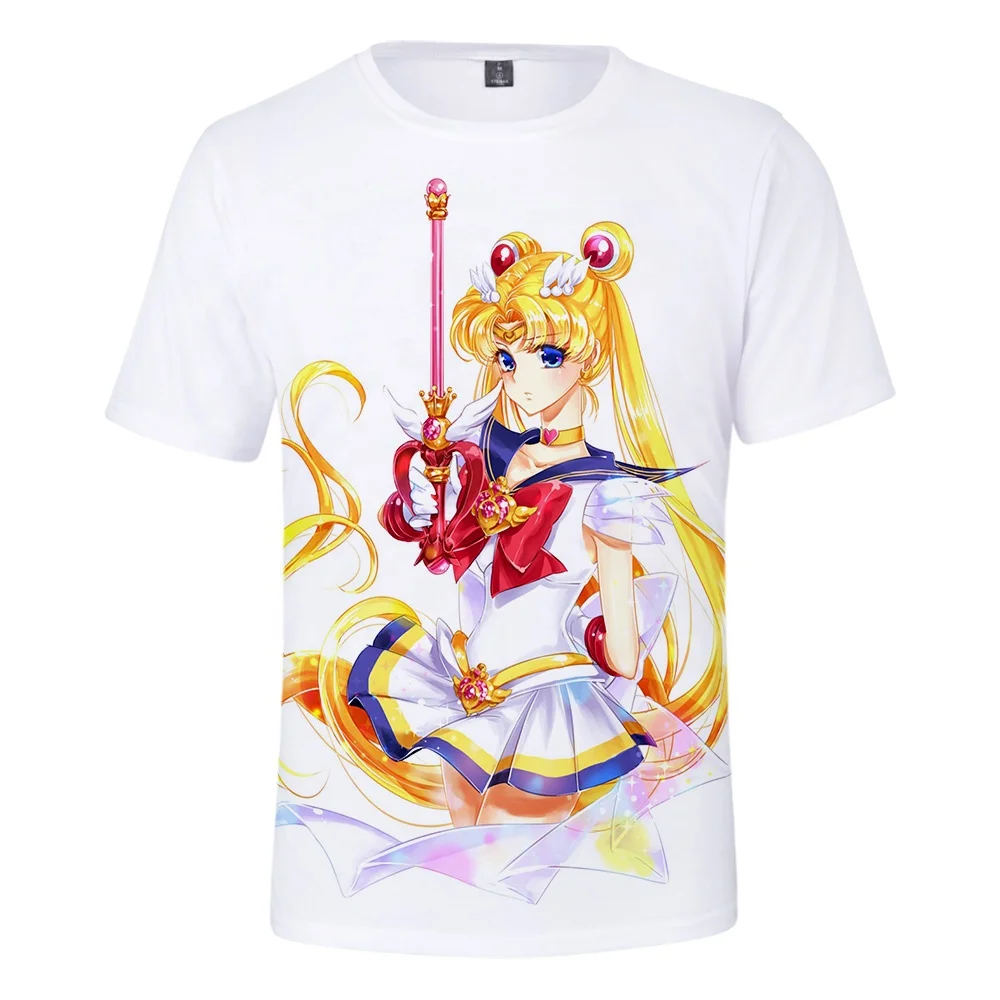 2019 Hot Sailor moon t shirt Harajuku tshirt men Clothes streetwear harajuku Sailor moon Short Sleeve Kpop pops Tee Street style
2019 Hot Sailor moon t shirt Harajuku tshirt men Clothes streetwear harajuku Sailor moon Short Sleeve Kpop pops Tee Street style