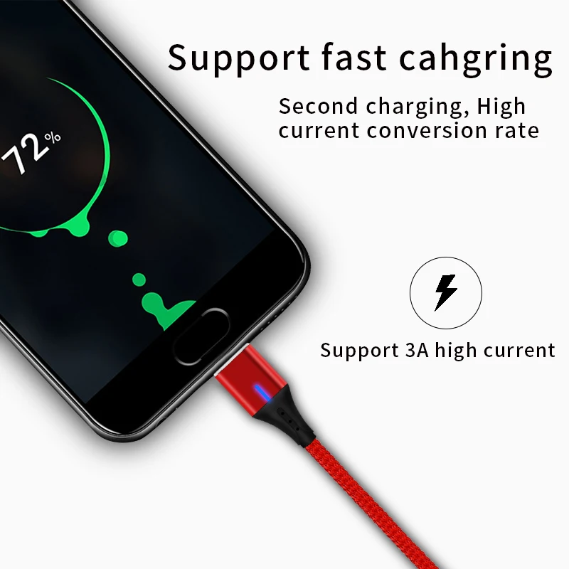 2019 newest wholesale usb cable cell phone accessories micro cable magnetic on stock fast charging micro/ios/usb c data cables - ANKUX.COM