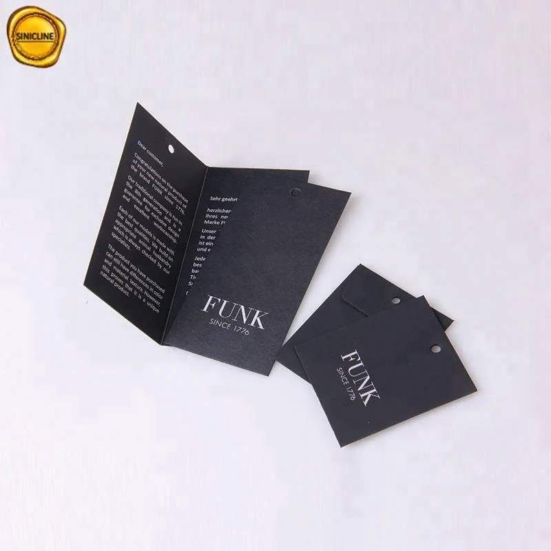 Custom Paper Swing Tag Paper Booklet For Sport Clothing Buy Paper Swing Tag Paper Booklet Paper Brochure For Clothing Brand Paper Hang Tag Product