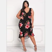 F20449A Fashionable dress plus size dress deep v neck leopard print plus size women clothing for fat ladies
F20449A Fashionable dress plus size dress deep v neck leopard print plus size women clothing for fat ladies