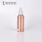 Manufacture 250ml Cosmetic Alu Material Mist Custom Refillable Perfume Aluminum Spray Bottle With Epoxy Resin Layer