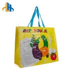 MY Custom Logo Cheap Printed Tote Shopping Bags With Beautiful Pattern