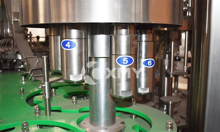 High quality isobaric beer glass bottle soft drink washing filling capping small machine