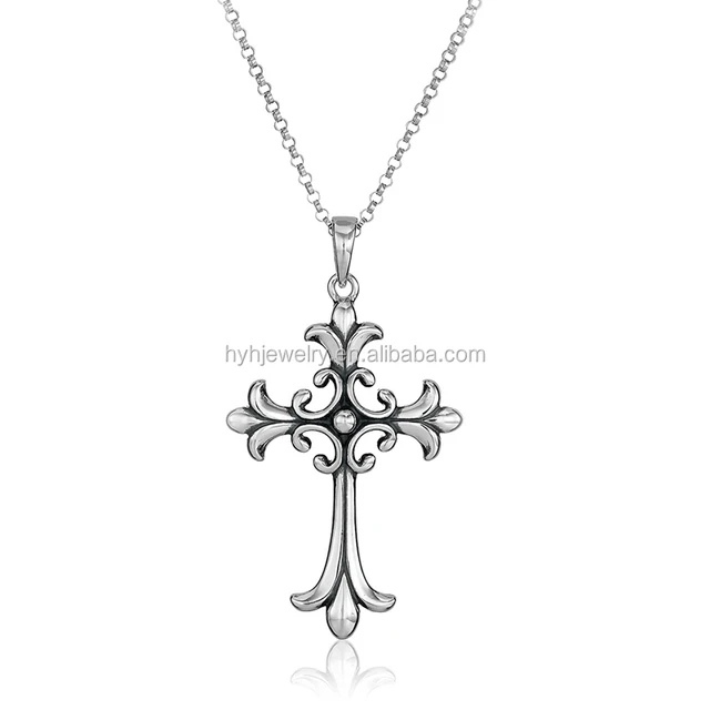 celtic cross necklace image