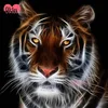 Popular Tiger Full Stock DIY Crystal Diamond Art Painting Factory