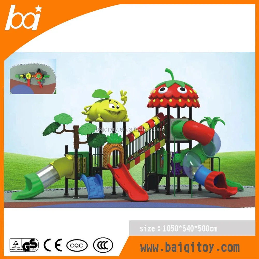 colorful second hand playground equipment for