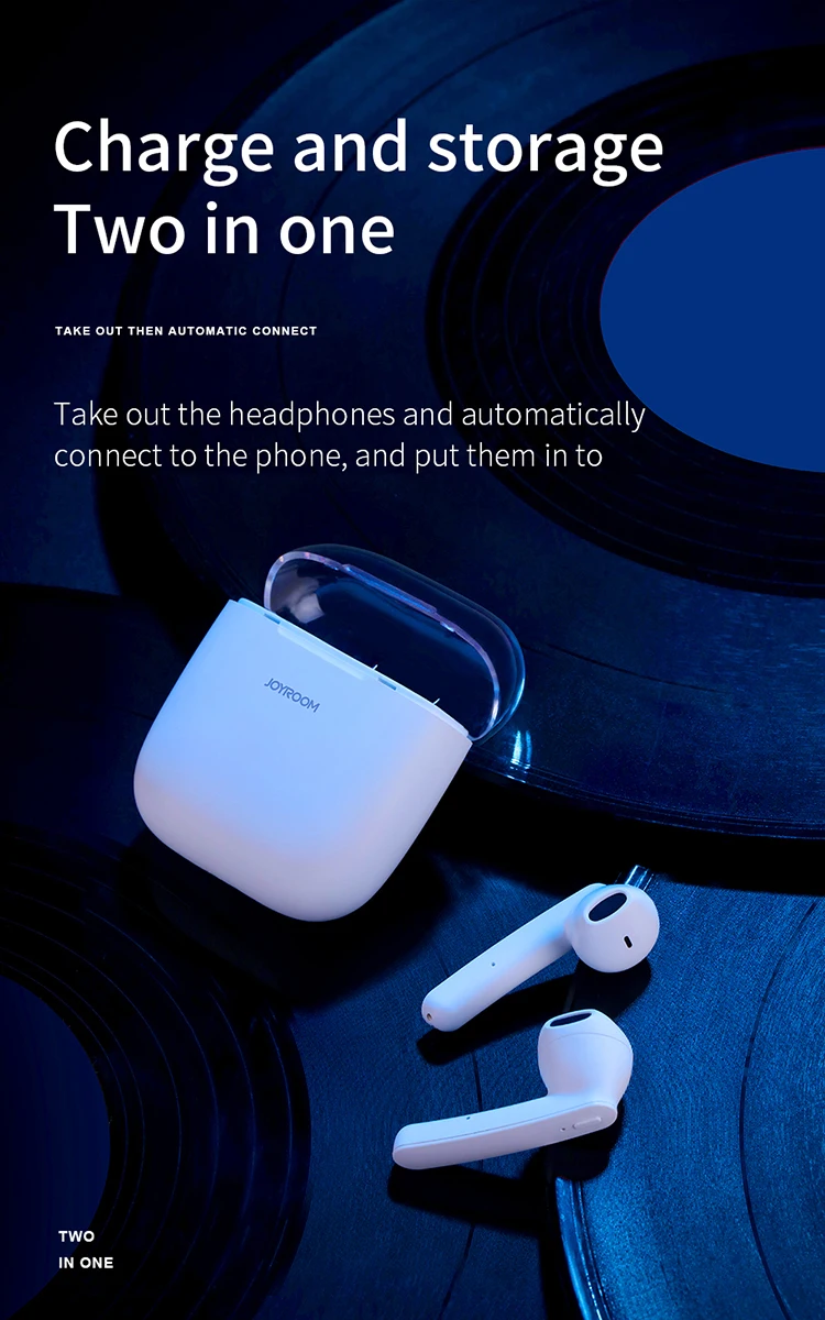 Joyroom ipx7 for Apple iPhone mini bluetooths wireless earbuds with charging case - ANKUX.COM