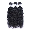 Raw virgin brazilian human hair bundles with lace closure,2 part bundles,cheap wave human hair bundles