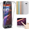 For Samsung Note 8 360 TPU Case Crystal Clear 360 Front and Back Full Body Transparent Flexible TPU Bumper Cover s8 s8 plus